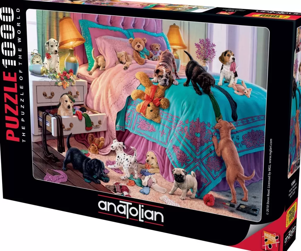 Anatolian Hondenpuzzels>: Naughty Puppies (1000) Hondenpuzzel