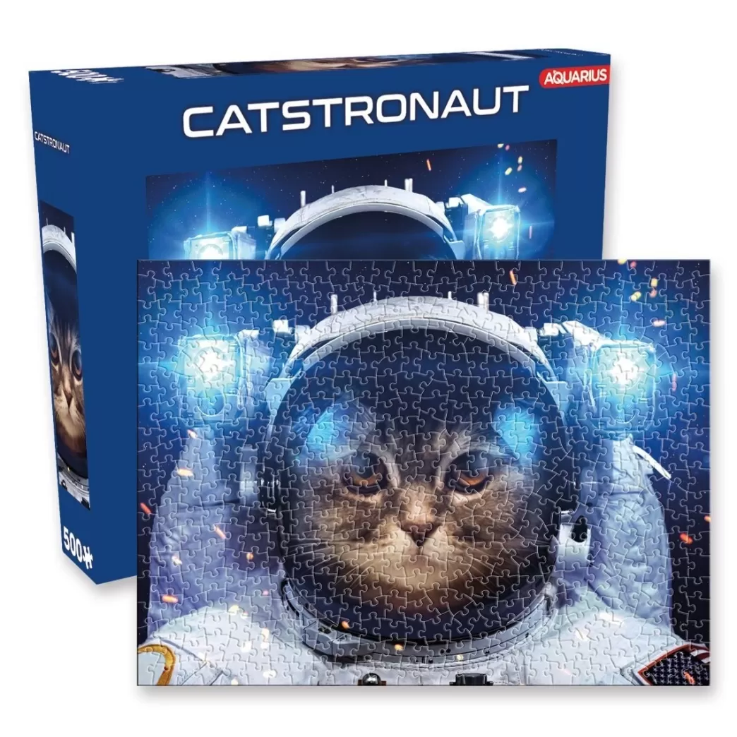 Aquarius Kattenpuzzels>: Catstronaut (500) Kattenpuzzel