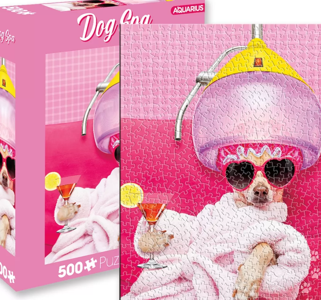 Aquarius Hondenpuzzels>: Dog Spa (500) Hondenpuzzel