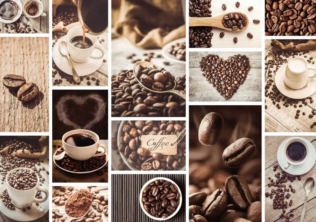 Art Puzzle Collage Puzzels>: Coffee Beans (1000) Collagepuzzel