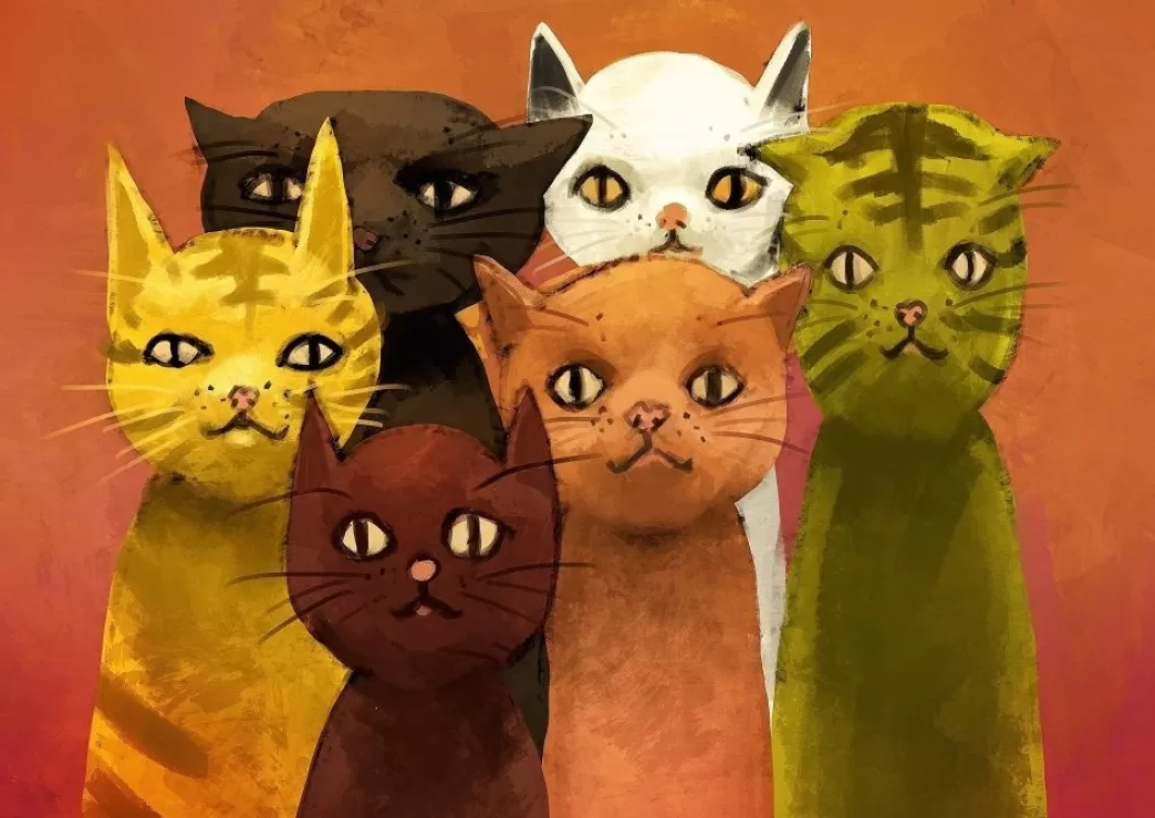 Art Puzzle Kattenpuzzels>: The Team Of Cats (500) Kattenpuzzel