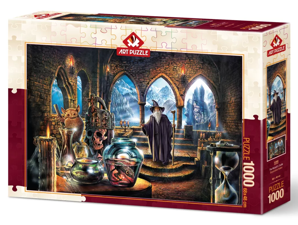 Art Puzzle Fantasy Puzzels>: The Wizard's Castle (1000) Legpuzzel