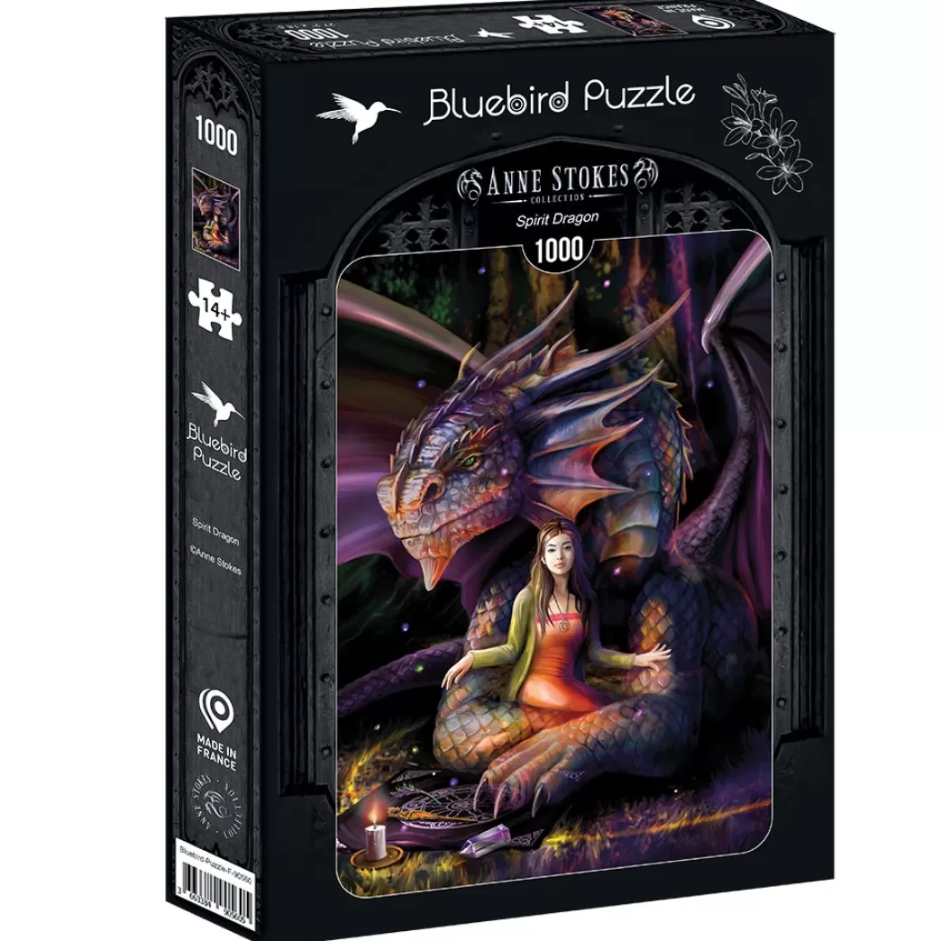 Bluebird Fantasy Puzzels>: Anne Stokes - Spirit Dragon (1000) Verticale Puzzel