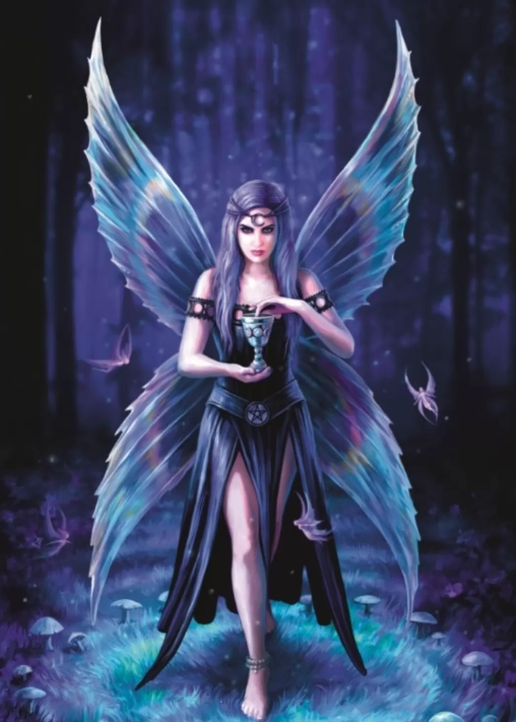 Bluebird Fantasy Puzzels>: Enchantment - Anne Stokes (1000) Verticale Puzzel