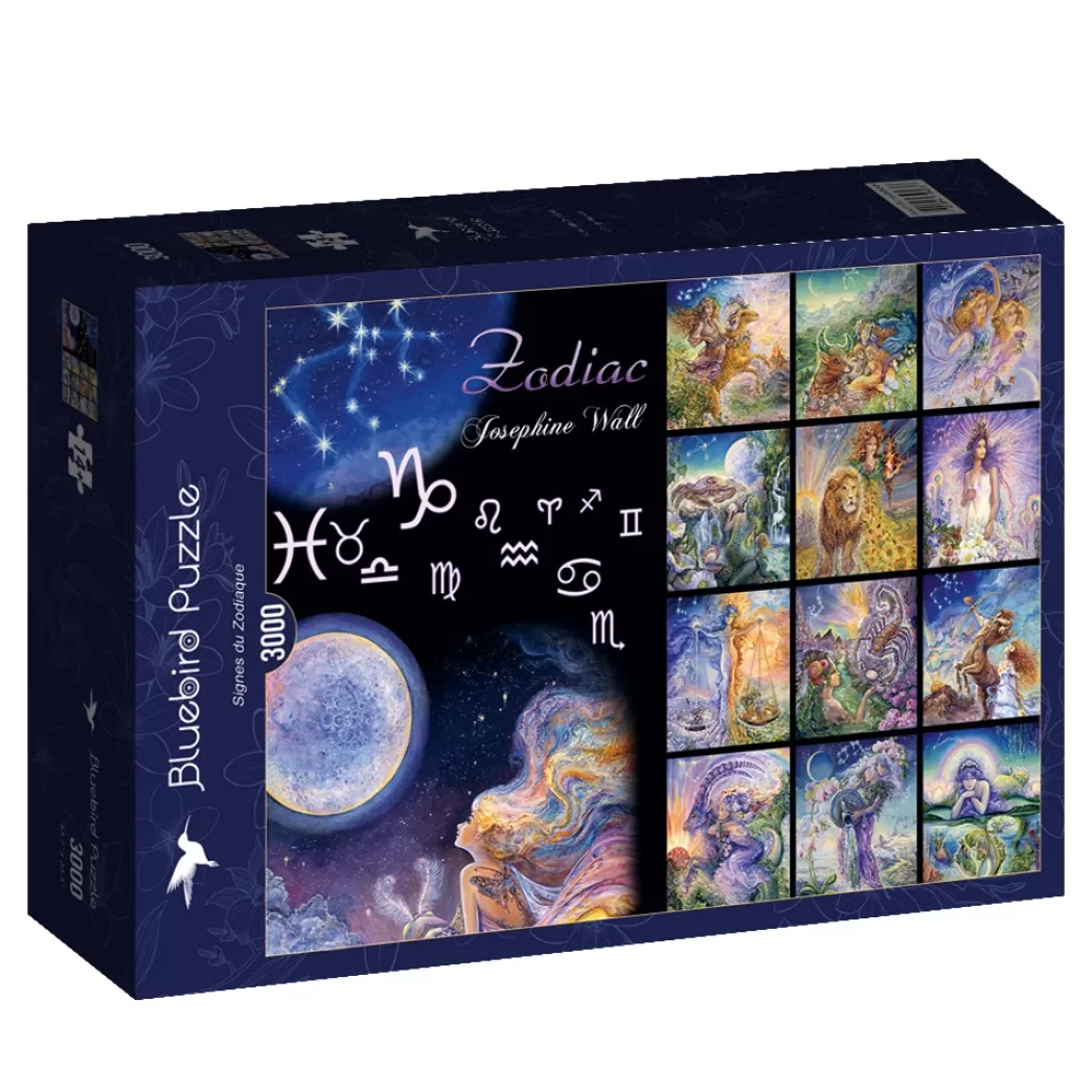Bluebird Collage Puzzels>: Josephine Wall - Signes Du Zodiaque (3000) Legpuzzel