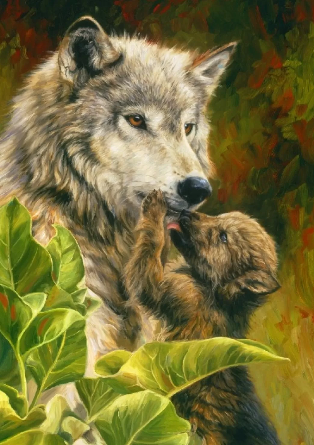 Bluebird Wolvenpuzzels>: Precious Moment (1000) Verticale Puzzel