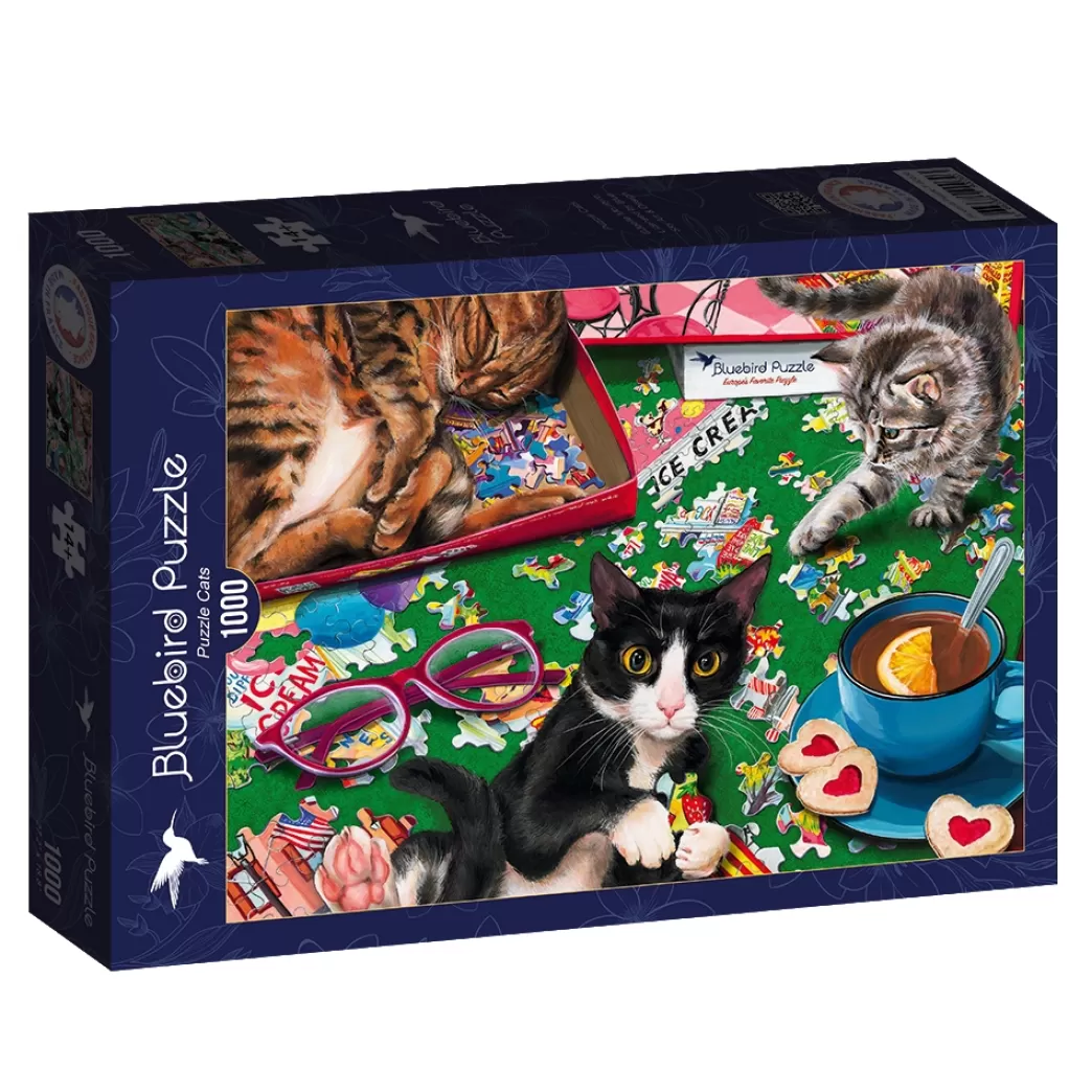 Bluebird Kattenpuzzels>: Puzzle Cats (1000) Kattenpuzzel