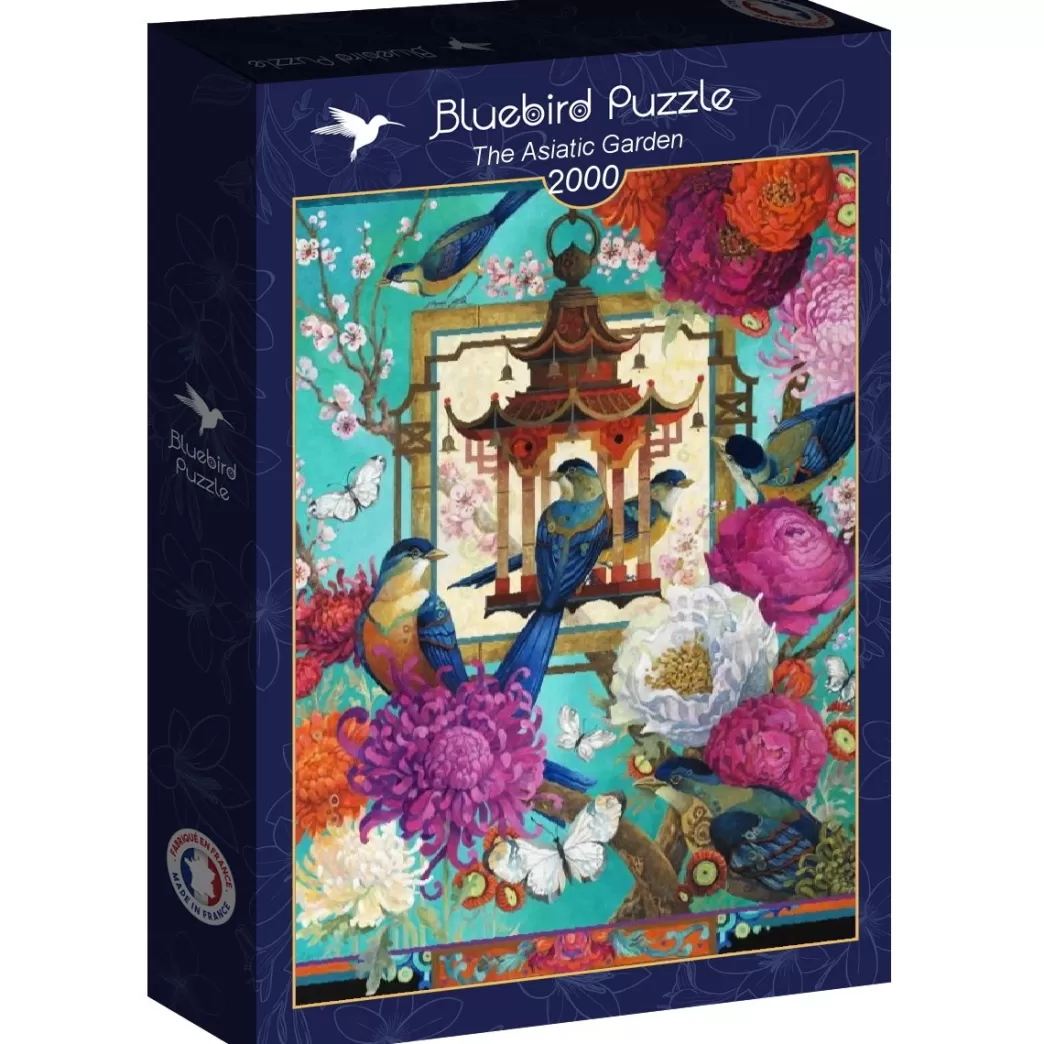 Bluebird Vogelpuzzels>: The Asiatic Garden (2000) Verticale Puzzel