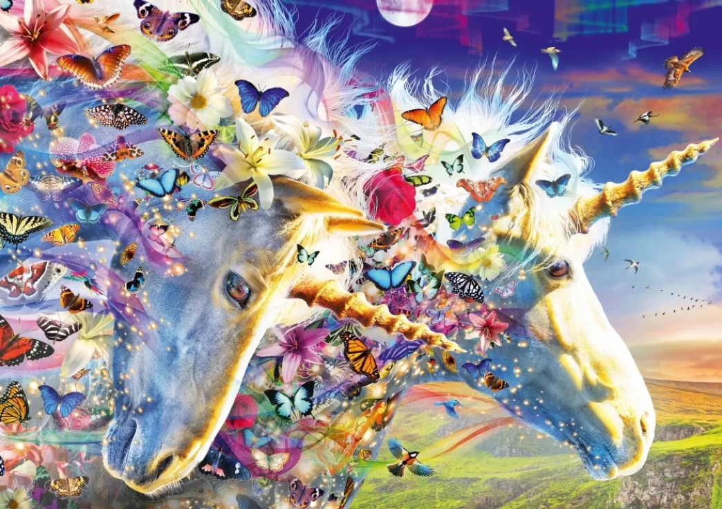 Bluebird Vlinderpuzzels>: Unicorn Dream (1000) Eenhoornpuzzel