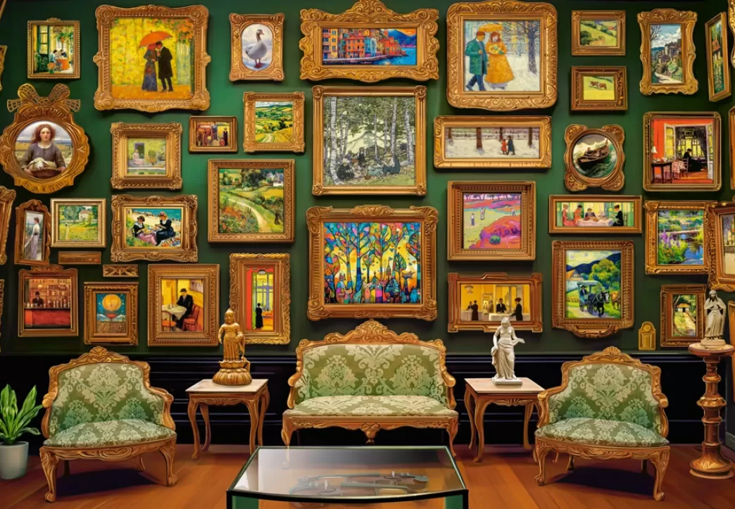 Castorland Collage Puzzels>: Art Gallery (1000) Legpuzzel
