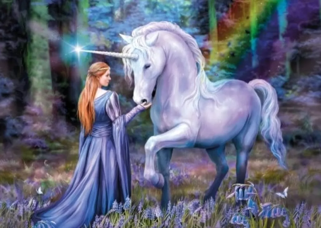 Clementoni Fantasy Puzzels>: Anne Stokes - Bluebell Wood (1500) Fantasypuzzel