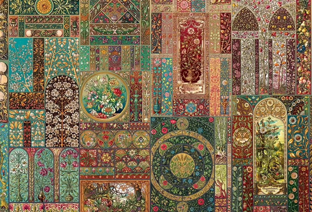Cobble Hill Collage Puzzels>: Anton Seder (2000) Legpuzzel