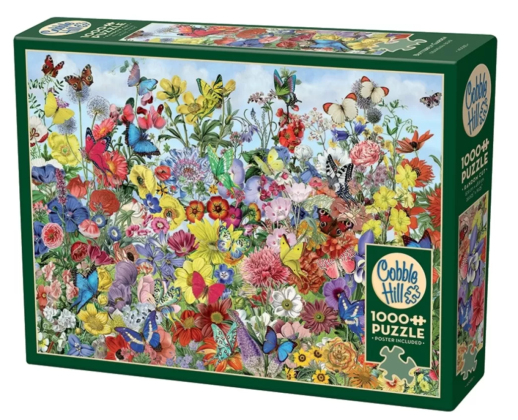 Cobble Hill Vogelpuzzels>: Butterfly Garden (1000) Vlinderpuzzel