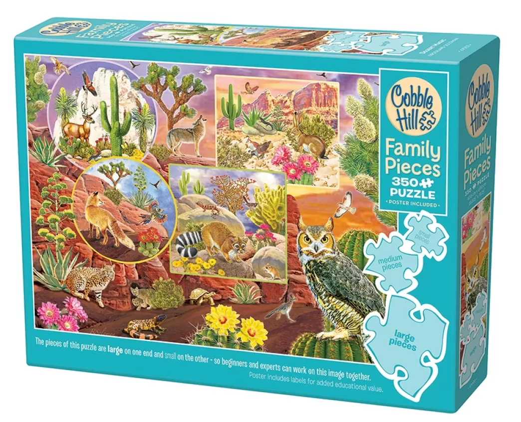 Cobble Hill Collage Puzzels>: Dessert Magic (350Xl) Family Puzzel