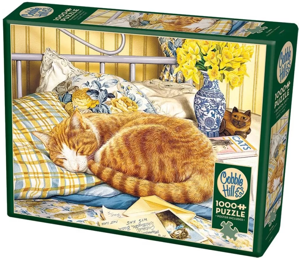 Cobble Hill Kattenpuzzels>: Flora (1000) Kattenpuzzel