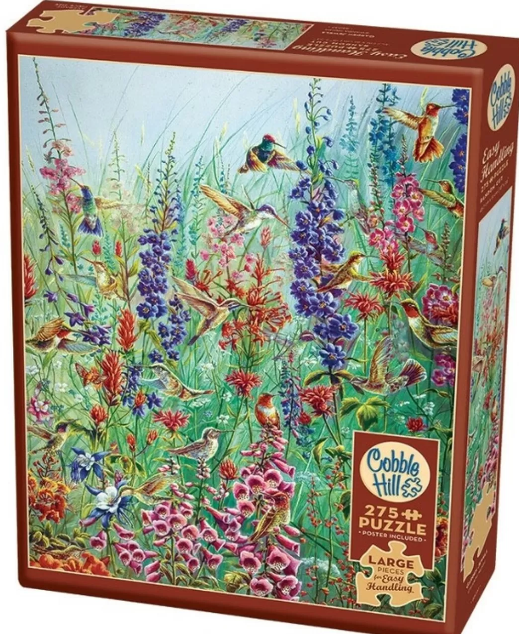 Cobble Hill Vogelpuzzels>: Garden Jewels (275Xxl) Easy Handling