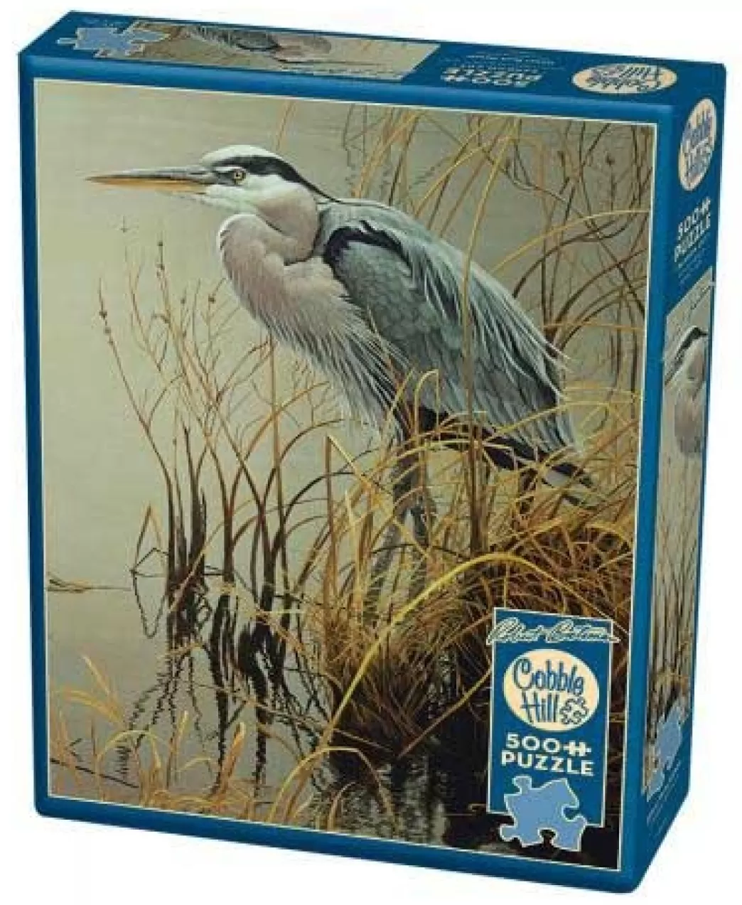 Cobble Hill Vogelpuzzels>: Great Blue Heron (500Xl) Vogelpuzzel
