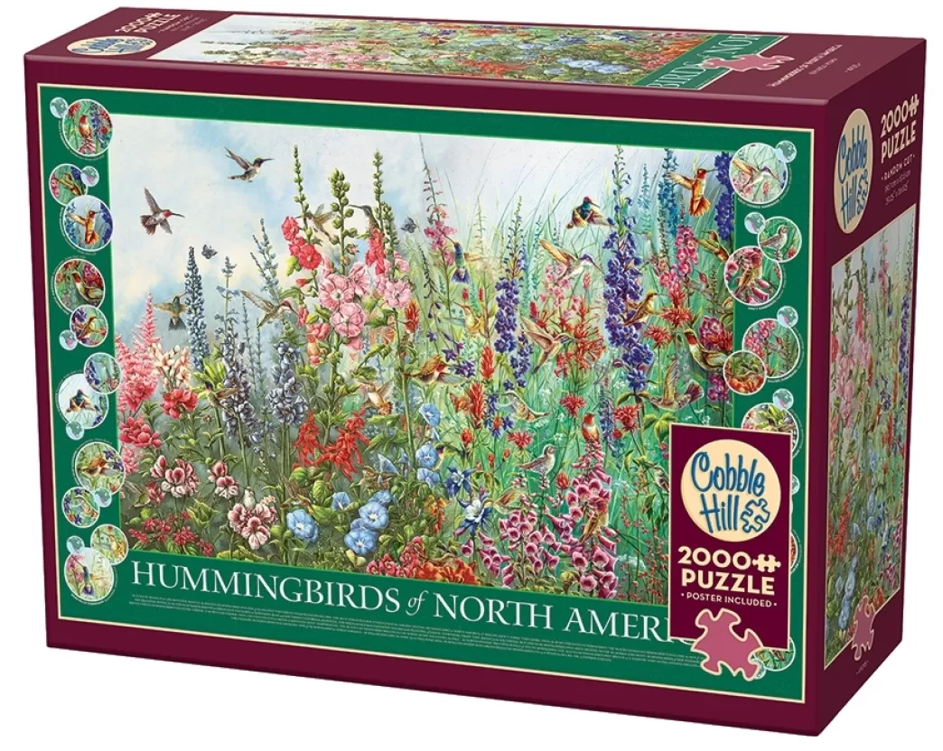 Cobble Hill Vogelpuzzels>: Hummingbirds Of North America (2000) Vogelpuzzel