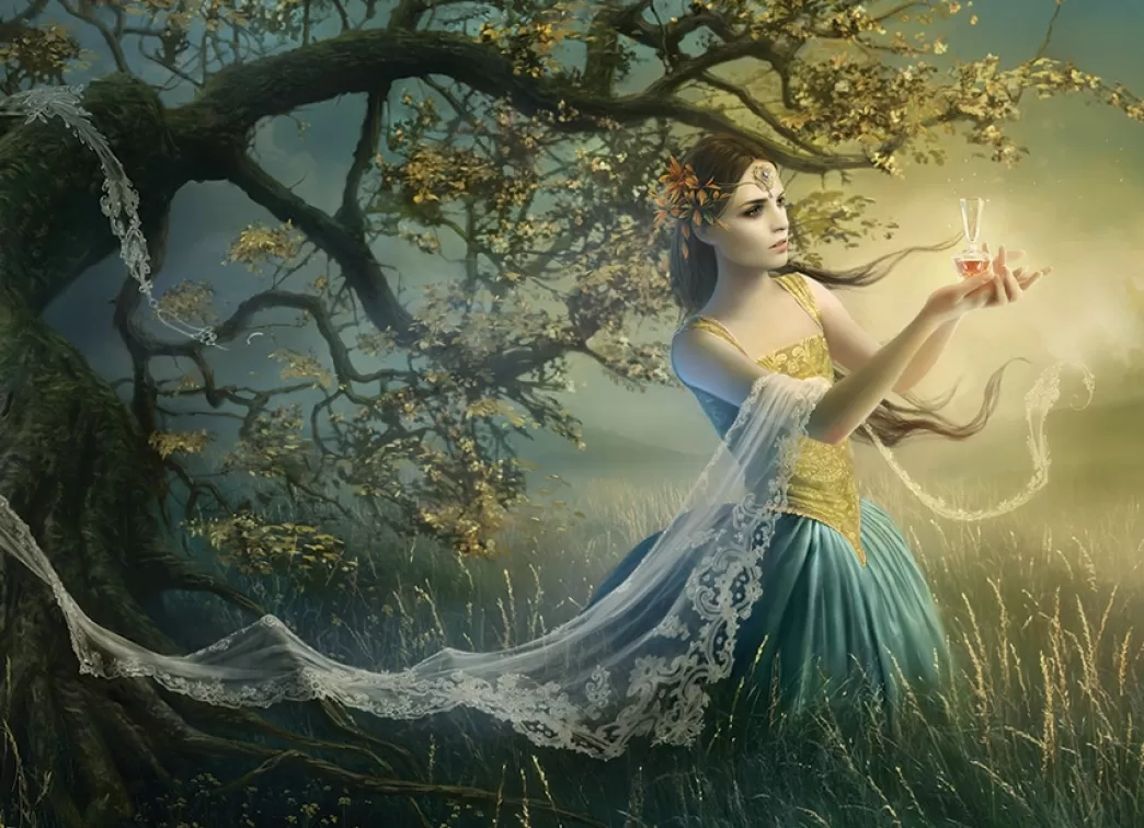 Cobble Hill Fantasy Puzzels>: Rapture (1000) Fantasy Puzzel