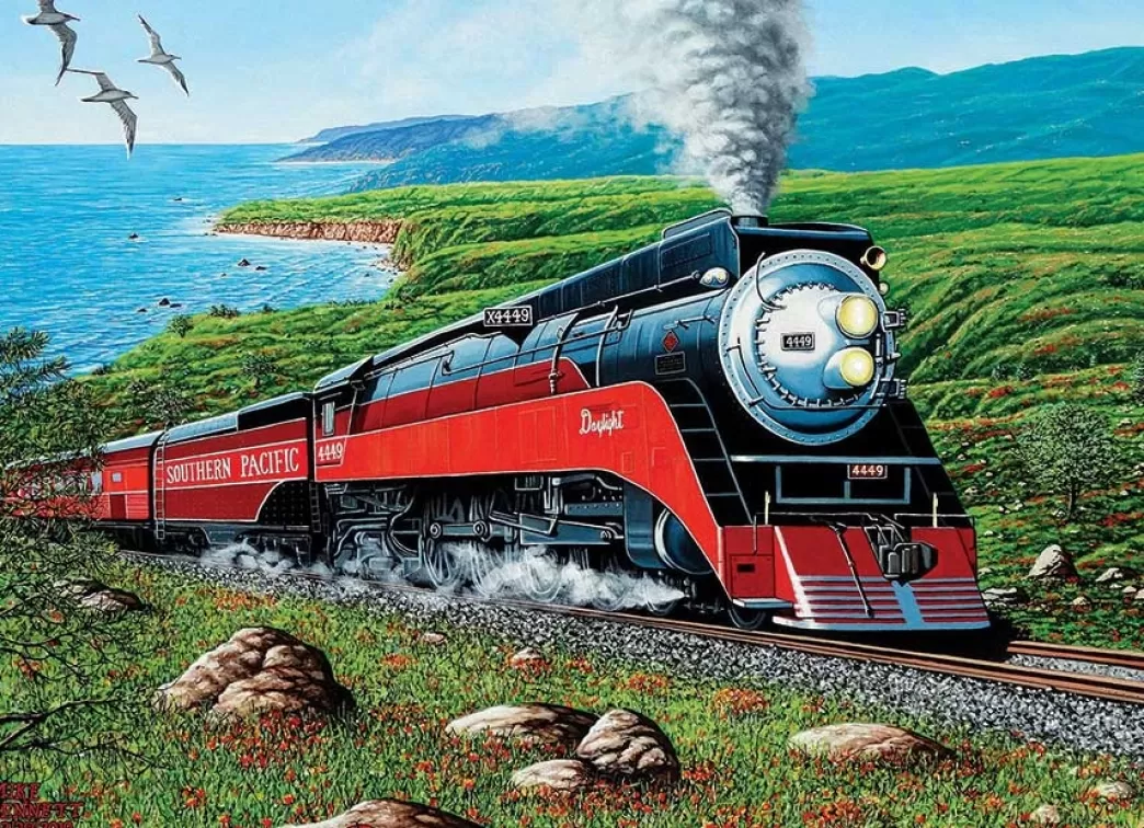 Cobble Hill Treinpuzzels>: Southern Pacific (1000) Treinpuzzel