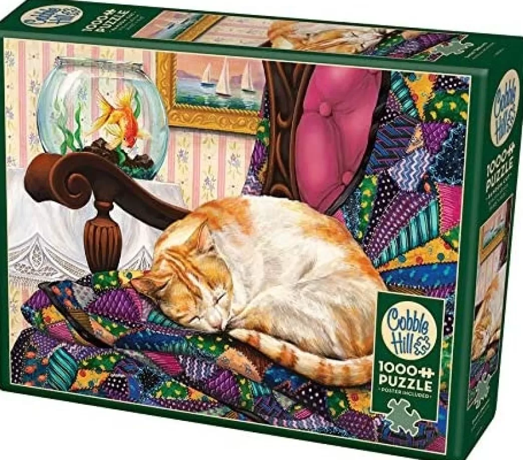 Cobble Hill Kattenpuzzels>: Sweet Dreams (1000) Kattenpuzzel