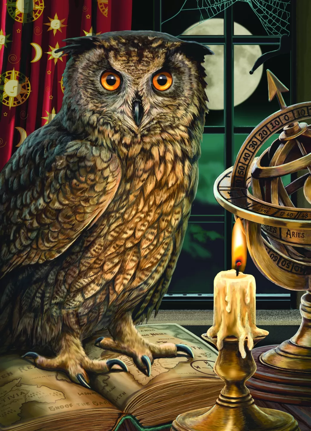Cobble Hill Vogelpuzzels>: The Astrologer (1000) Verticale Puzzel