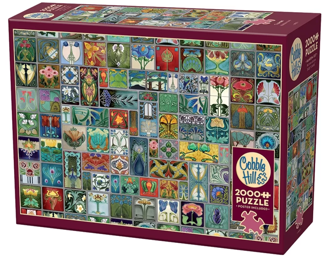 Cobble Hill Collage Puzzels>: Tilework (2000) Legpuzzel