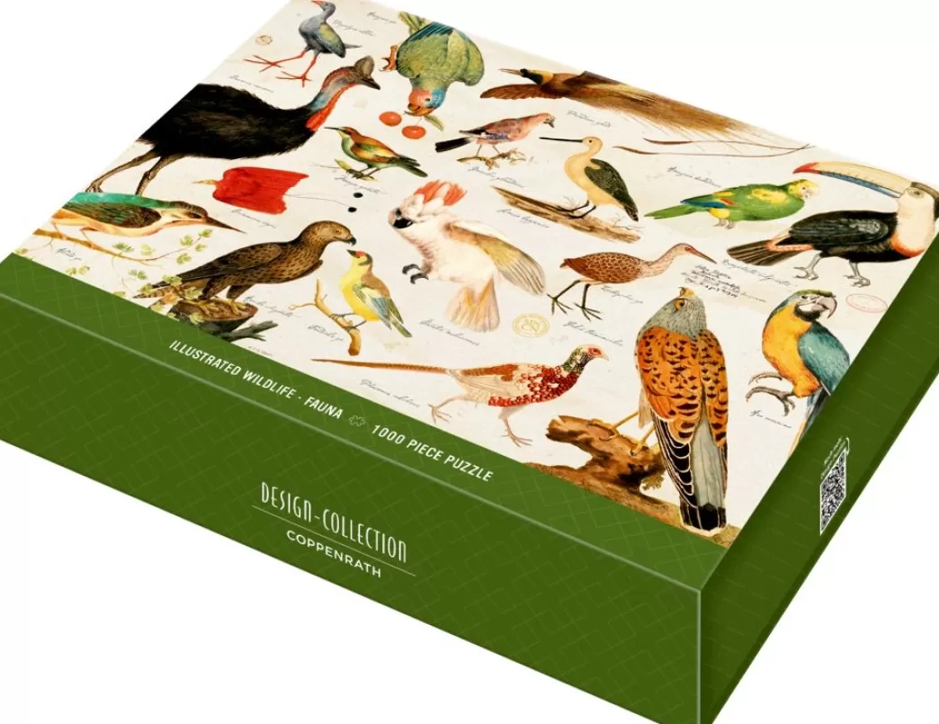 Coppenrath Vogelpuzzels>: Illustrated Wildlife Fauna (1000) Vogelpuzzel