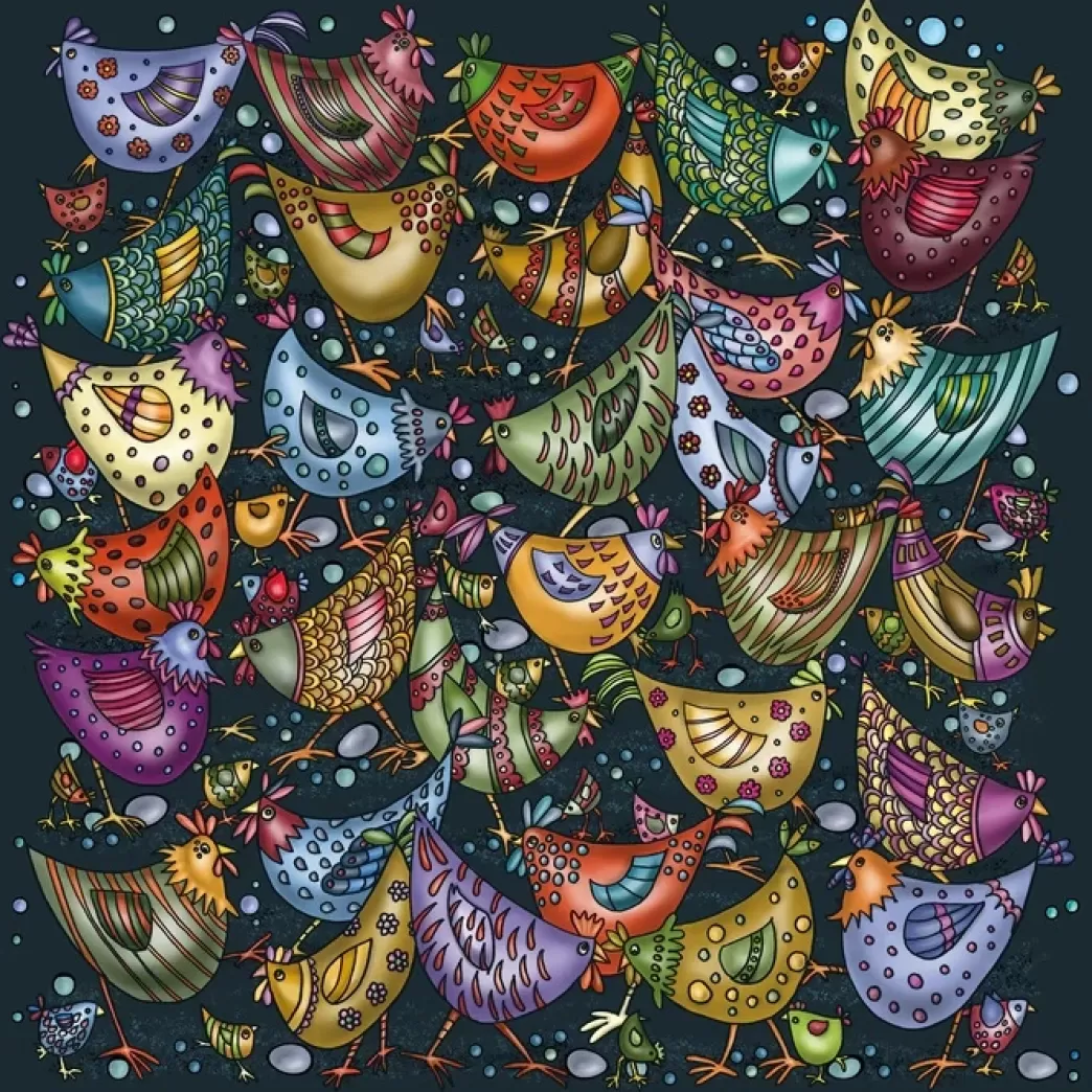 Curiosi Pasen Puzzels>: Chicken Pile (239) Legpuzzel
