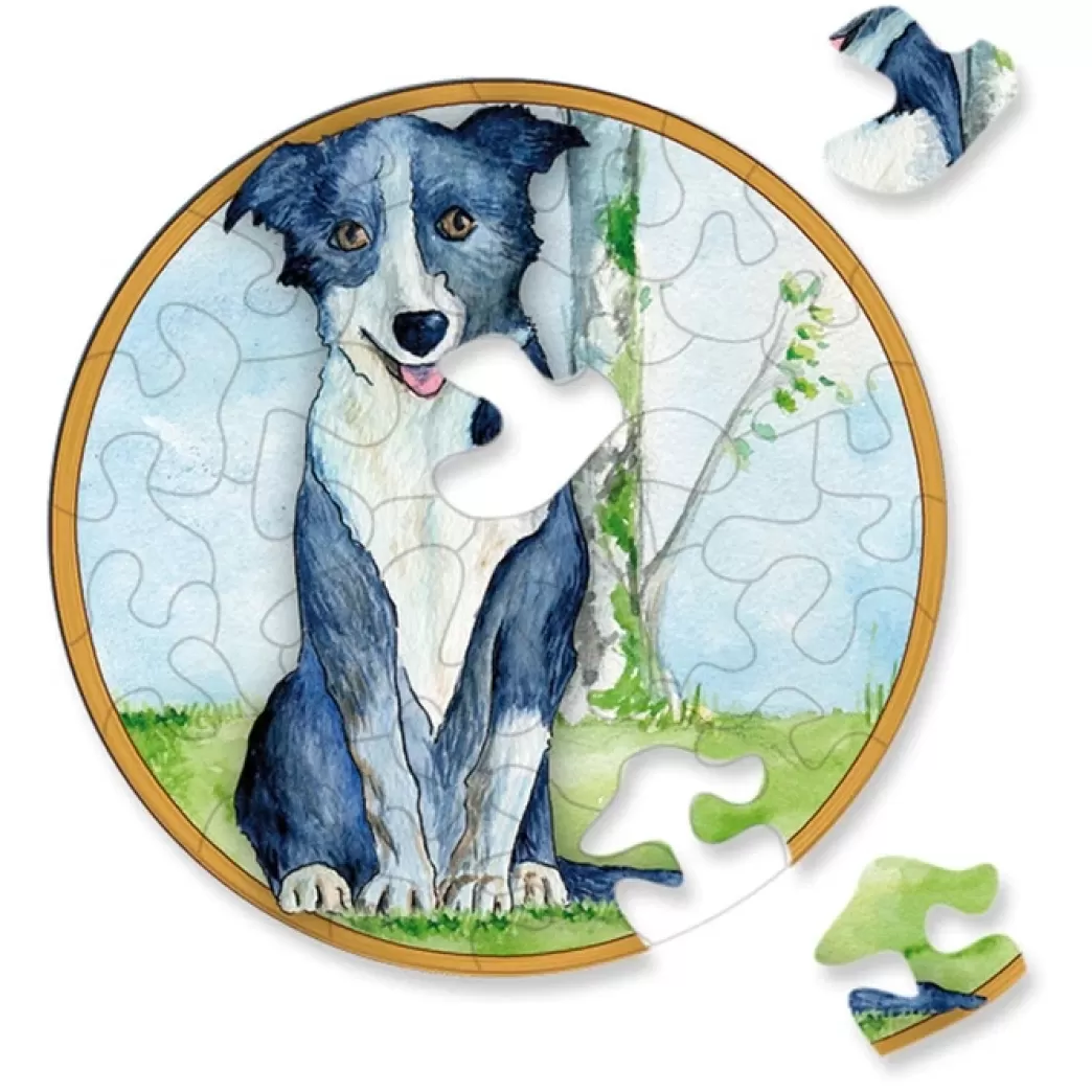 Curiosi Hondenpuzzels>: Hondje (33) Minipuzzel
