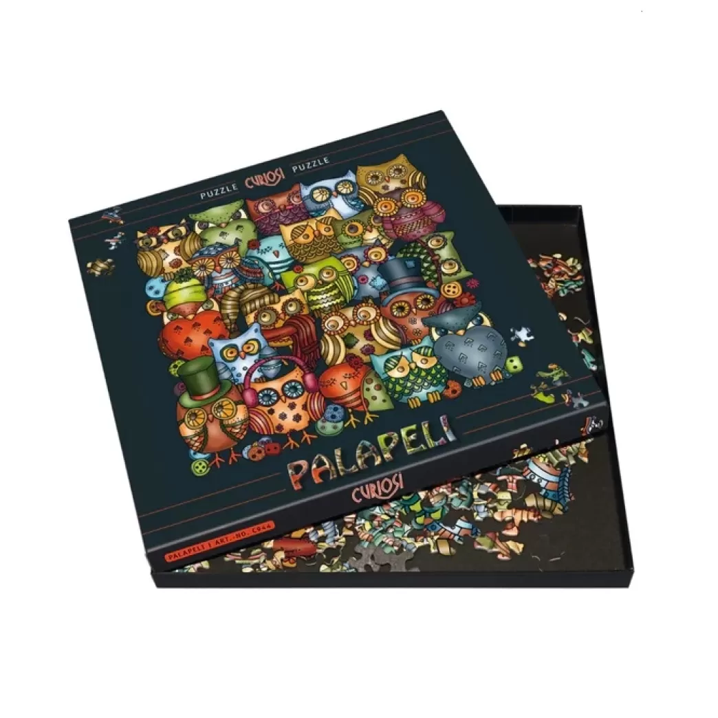 Curiosi Vogelpuzzels>: Owls (211) Legpuzzel