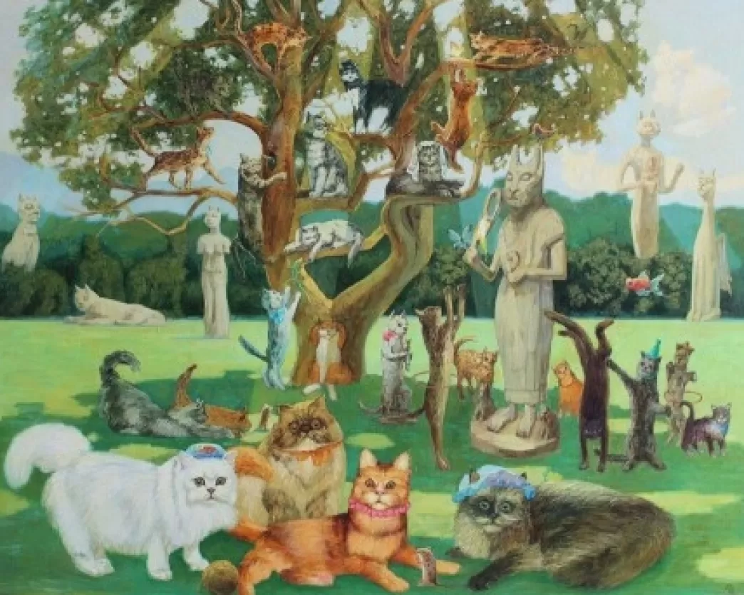 Davici Kattenpuzzels>: Elke Dag Is Zondag (250) Houten Legpuzzel