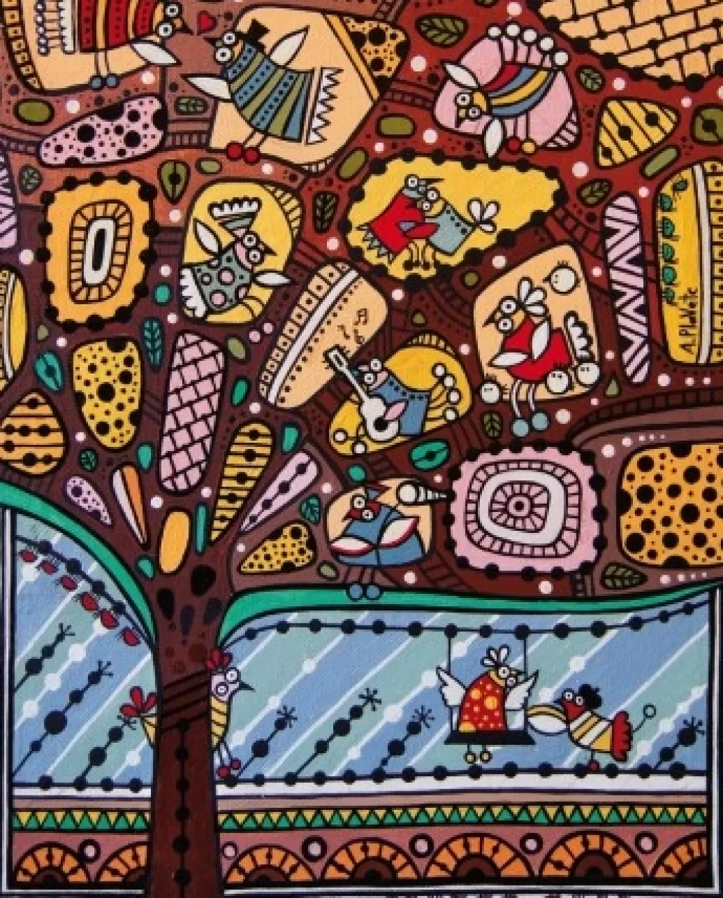 Davici Vogelpuzzels>: Uit Het Leven Van Vogels (145) Houten Legpuzzel