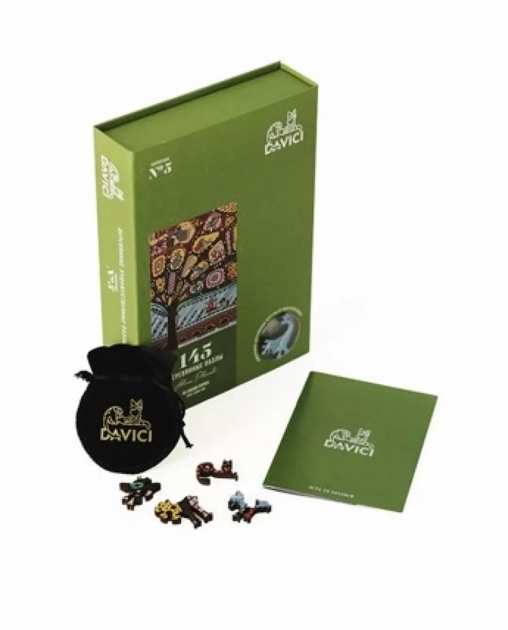 Davici Vogelpuzzels>: Uit Het Leven Van Vogels (145) Houten Legpuzzel