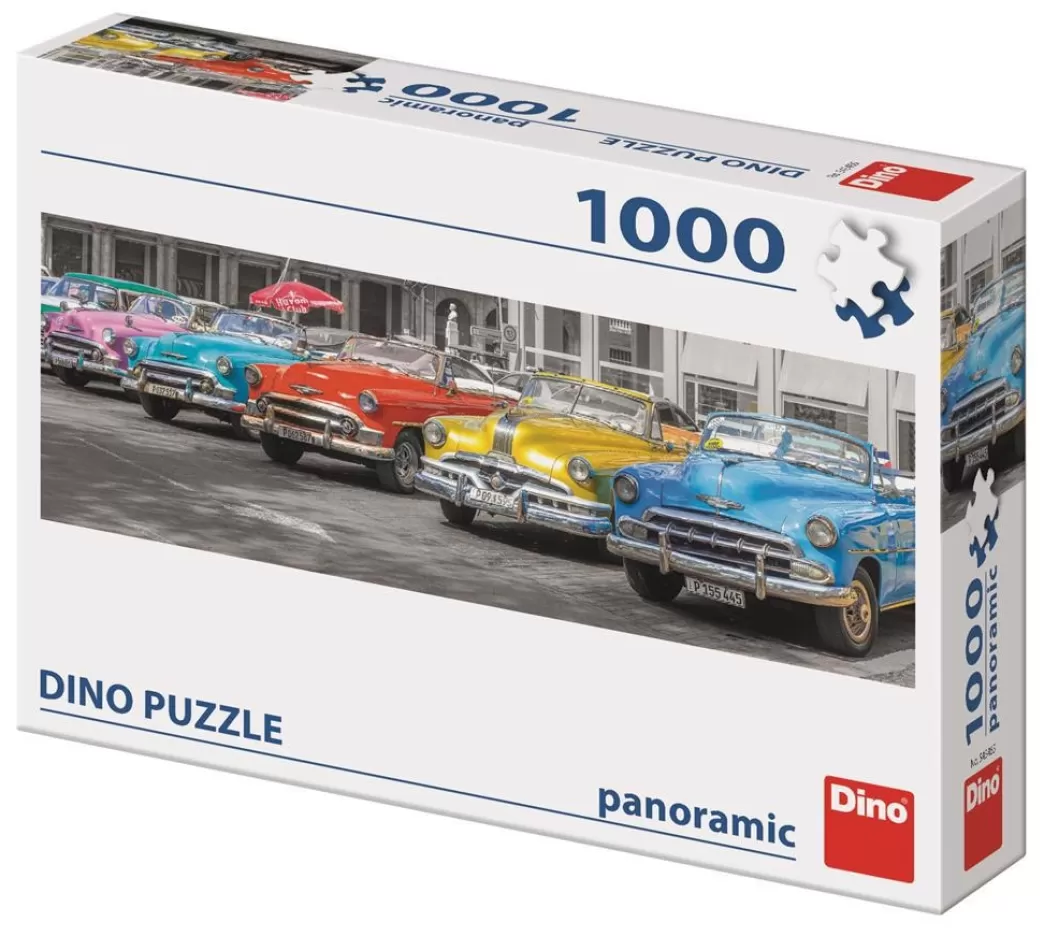 Dino Autopuzzels>: Cars Meeting (1000) Panoramapuzzel