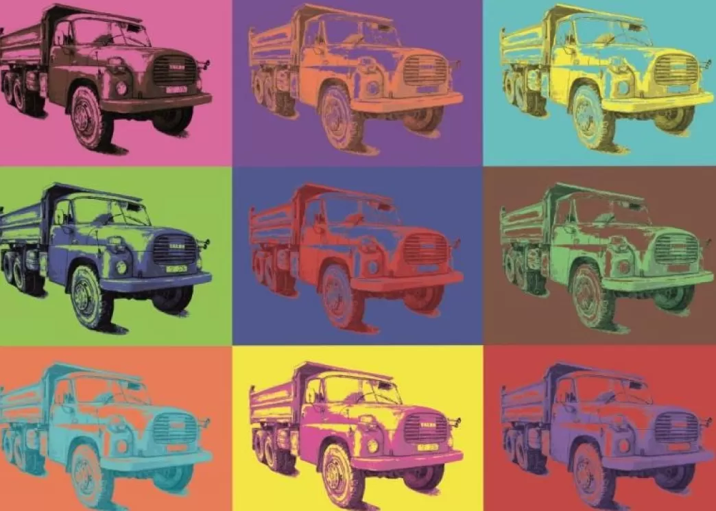Dino Autopuzzels>: Pop Art Tatra (1000) Autopuzzel