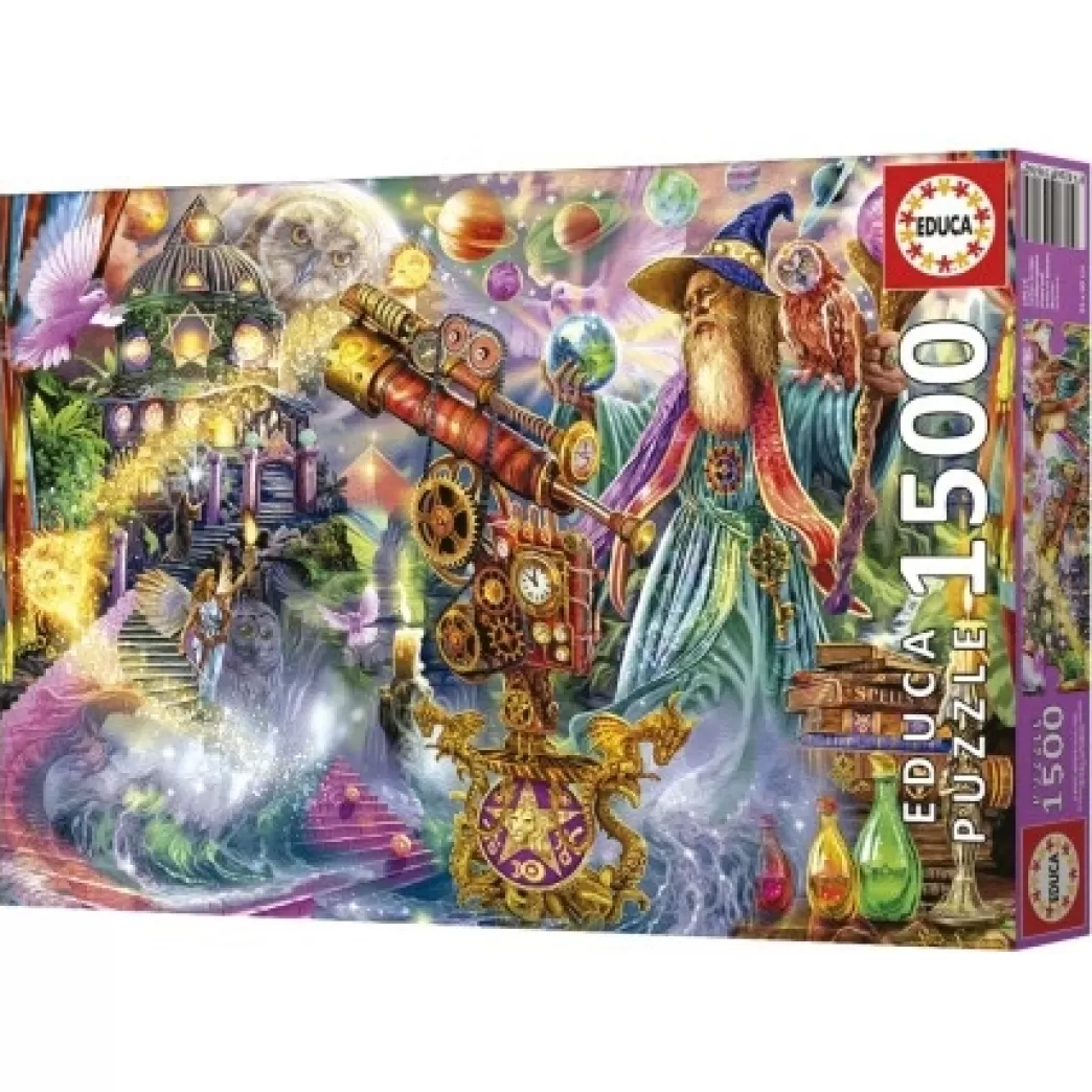 Educa Fantasy Puzzels>: Wizard Spell (1500) Legpuzzel