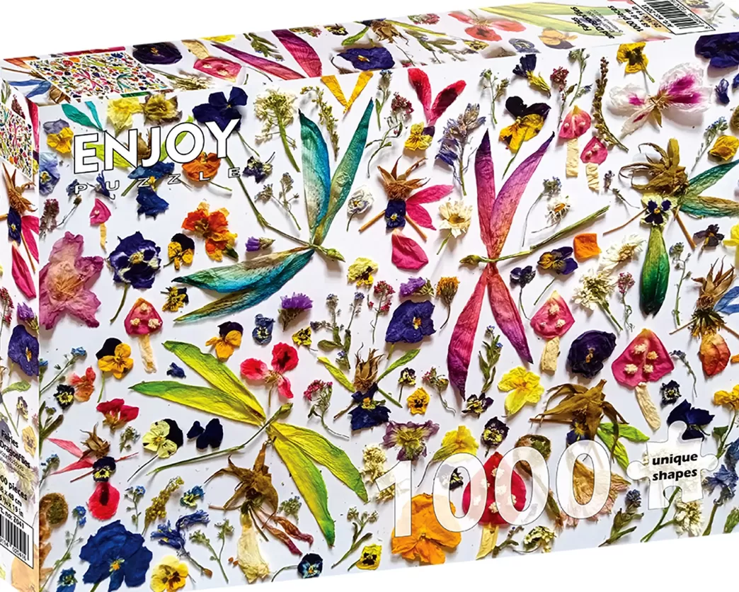 Enjoy Vlinderpuzzels>: Fairies And Dragonflies (1000) Legpuzzel