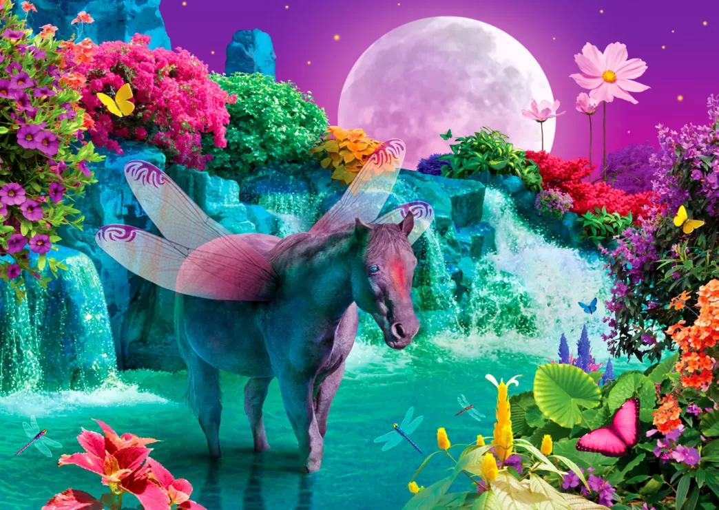 Enjoy Fantasy Puzzels>: Magic In The Moonlight (1000) Legpuzzel