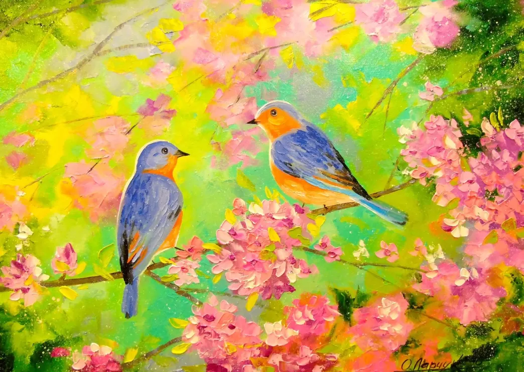 Enjoy Vogelpuzzels>: Spring Melody (1000) Vogelpuzzel