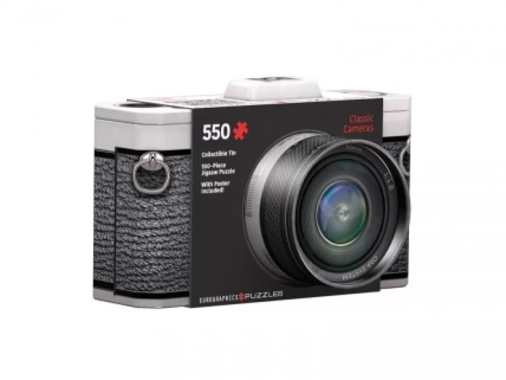 Eurographics Collage Puzzels>: Classic Cameras (550) In Blik