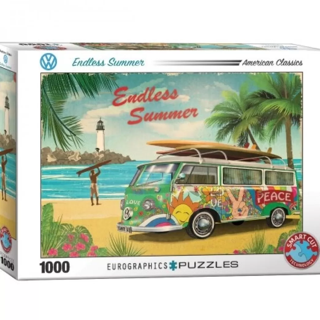 Eurographics Volkswagen Puzzels>: Volkswagen Endless Summer (1000) Legpuzzel