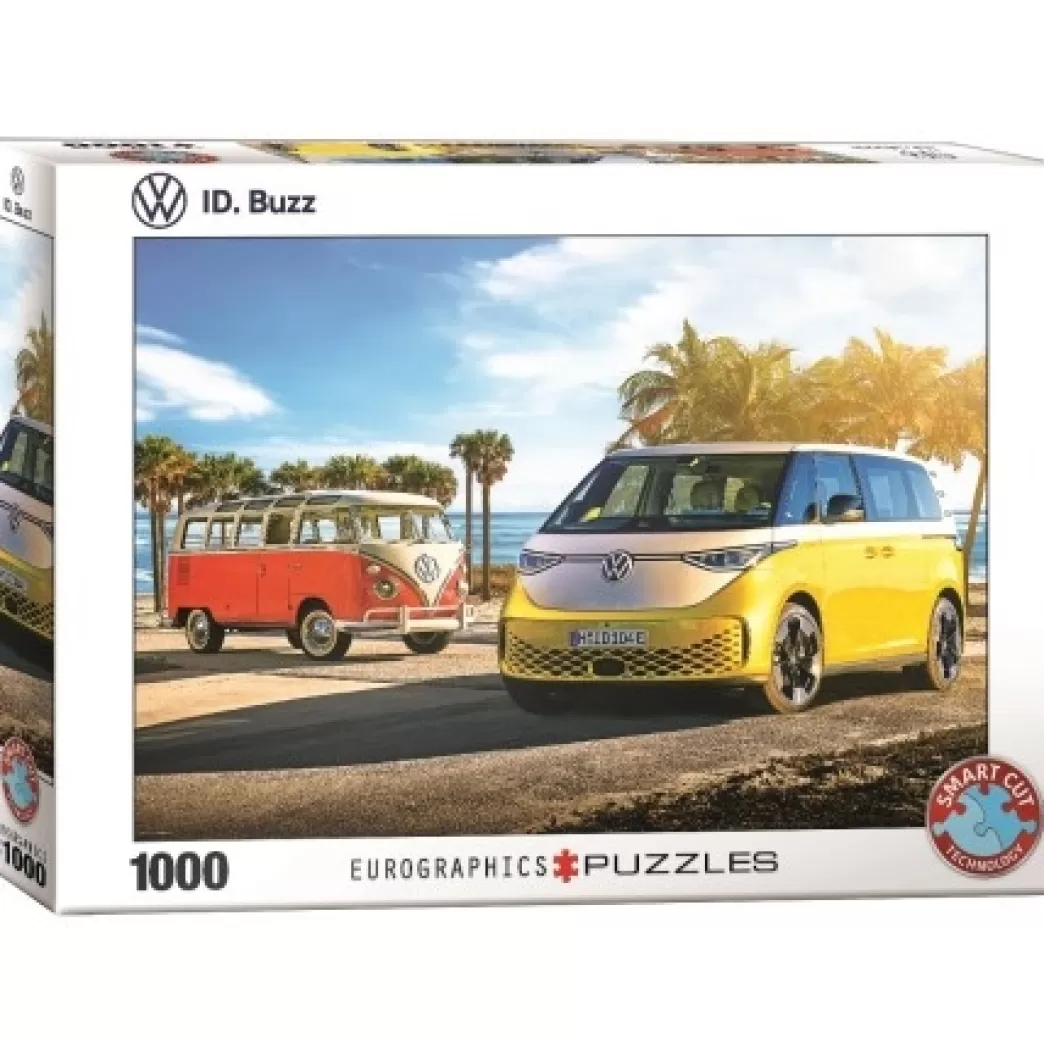 Eurographics Volkswagen Puzzels>: Volkswagen Id Buzz (1000) Volkswagenpuzzel