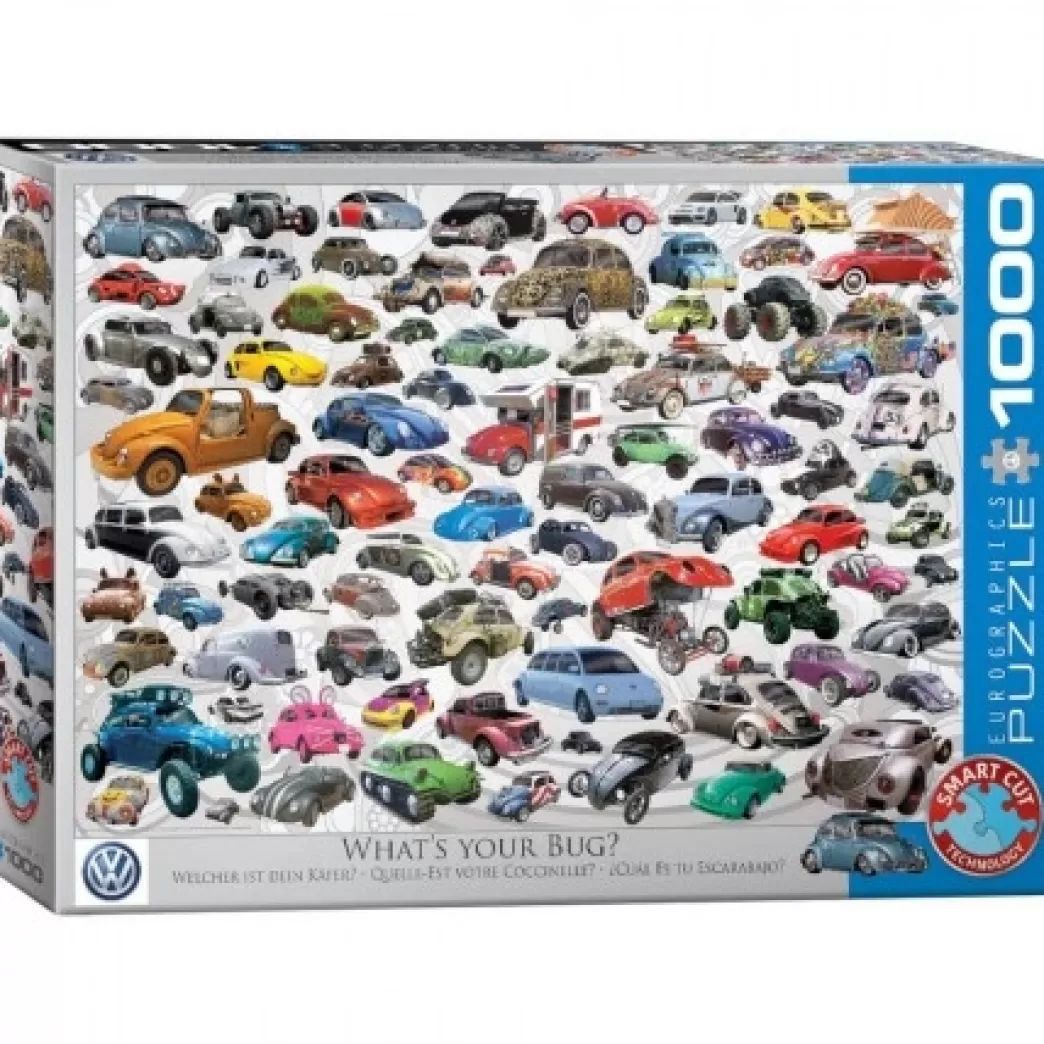 Eurographics Volkswagen Puzzels>: Vw What's Your Bug? (1000) Volkswagenpuzzel