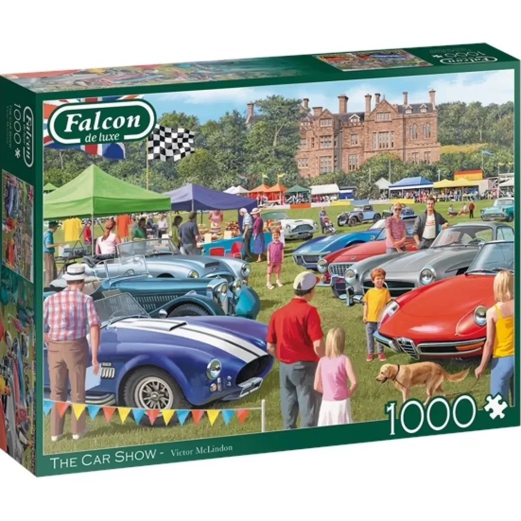 Falcon Autopuzzels>: The Car Show (1000) Legpuzzel