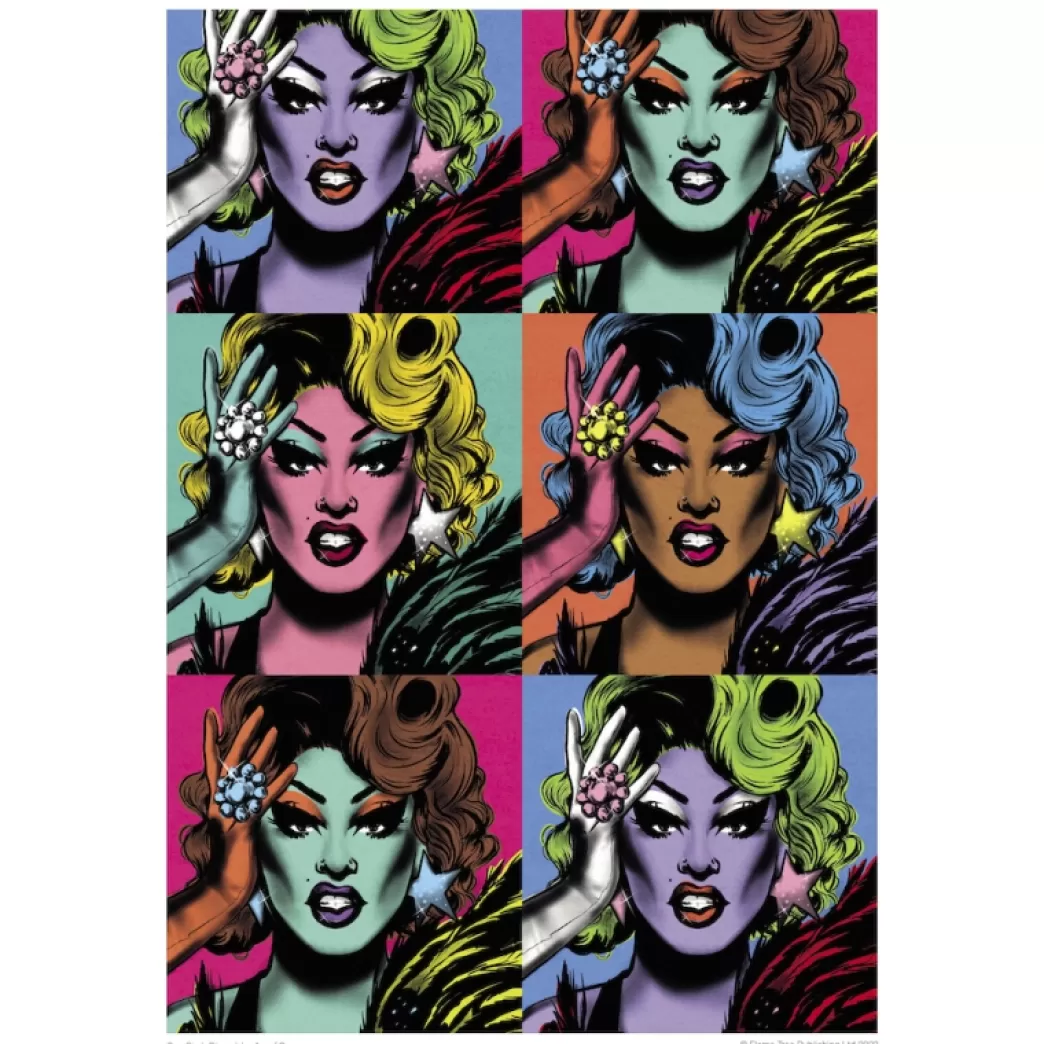 Flame Tree Publishing Collage Puzzels>Flame Tree: Art Of Drag (1000) Verticale Puzzel