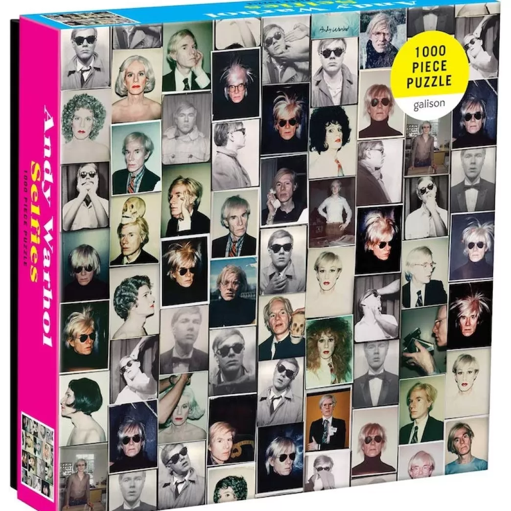Galison Collage Puzzels>: Andy Warhol - Selfies (1000) Legpuzzel
