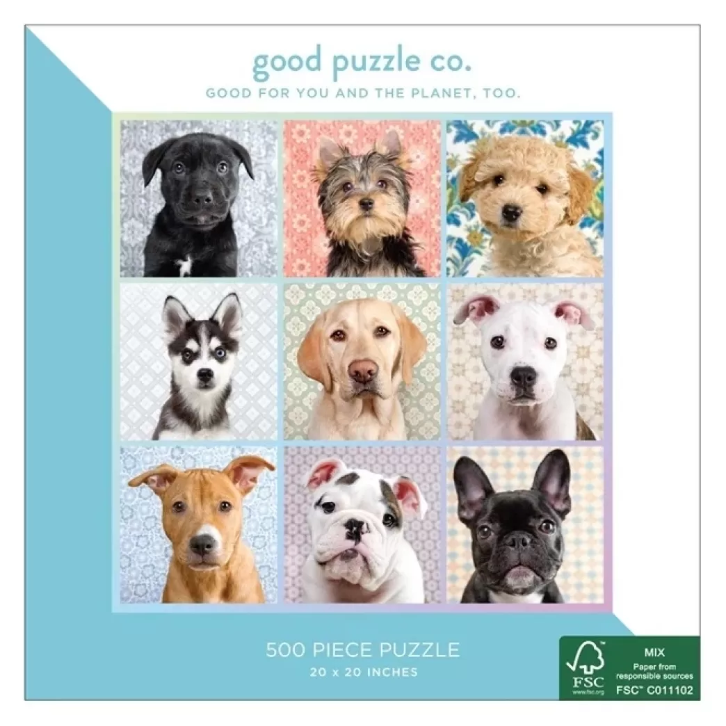 Galison Hondenpuzzels>: Dog Portraits (500) Hondenpuzzel