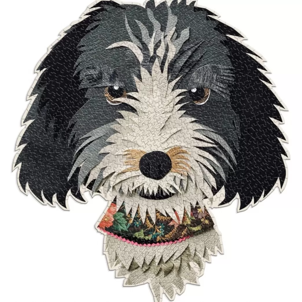 Galison Hondenpuzzels>: Paper Dog (750) Shaped Hondenpuzzel