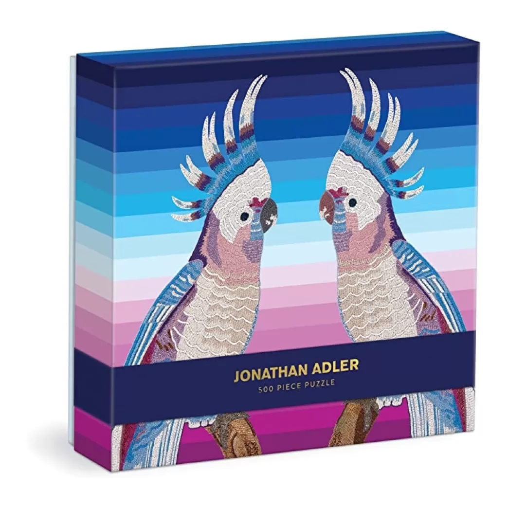 Galison Vogelpuzzels>: Parrots - Jonathan Adler (500) Vogelpuzzel